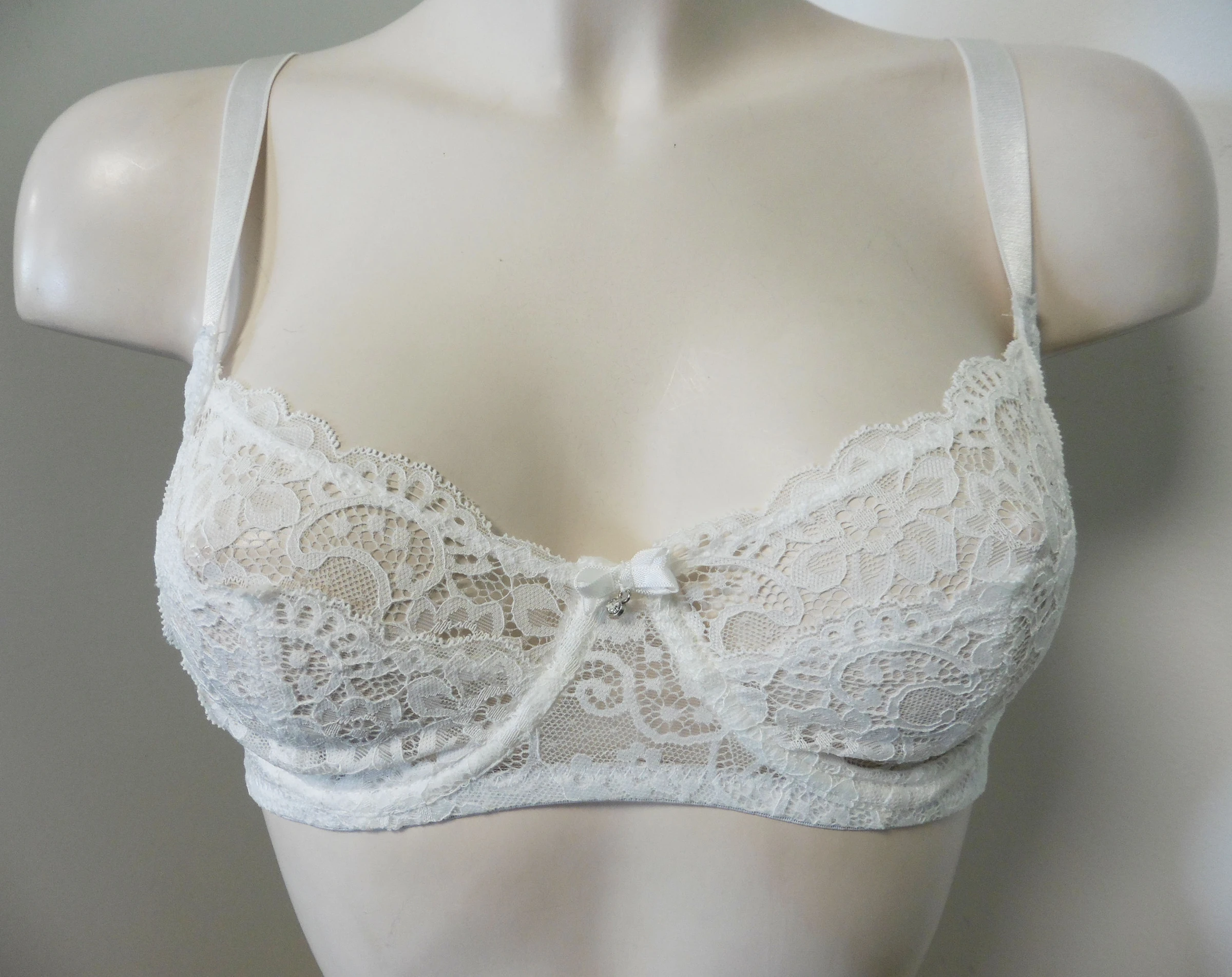 Set van 3 beugelbeha's van kant maat 90B – photo 2